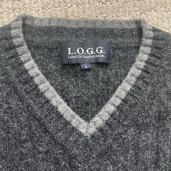 Vintage Wool Sweater Size L - Picture 2 of 4